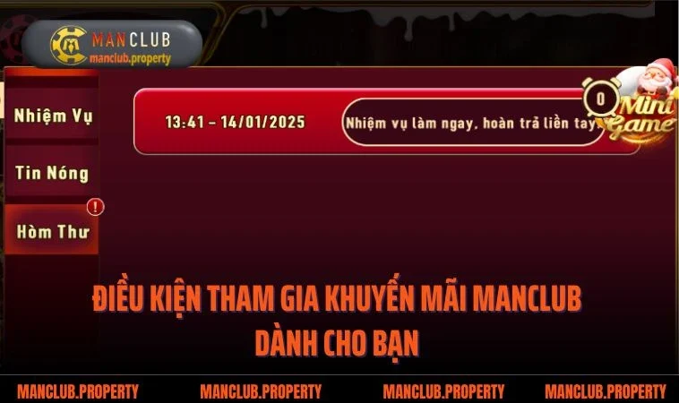 Điều kiện tham gia khuyến mãi Manclub dành cho bạn 